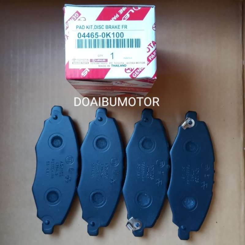 Jual Brake pad INNOVA atau Kampas rem depan INNOVA 044650K100 ORIGINAL
