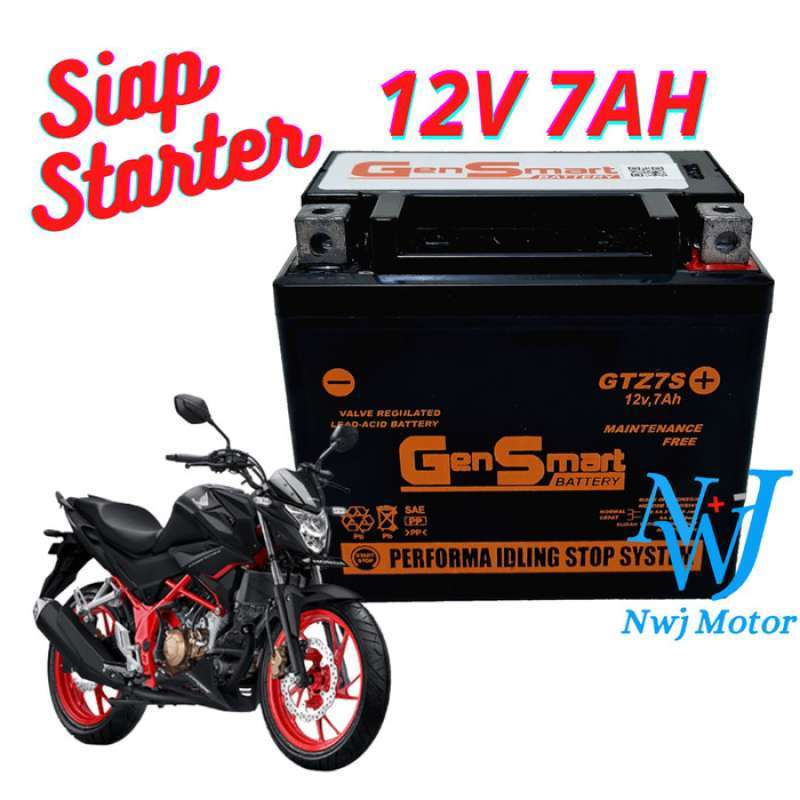 Jual Aki Motor CB 150R CBR 150 Sonic 150 GTZ7S GTZ6V GTZ7S YTZ6V Aki