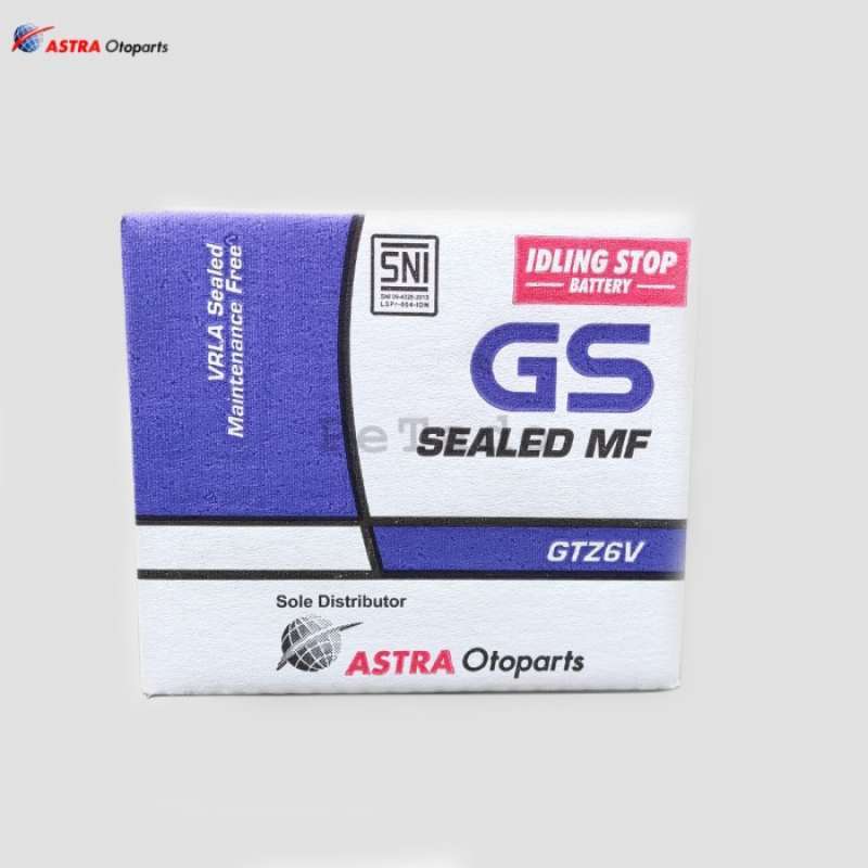 Jual Aki kering GS GTZ6V ORIGINAL di Seller TDR Autorace - Duren Tiga