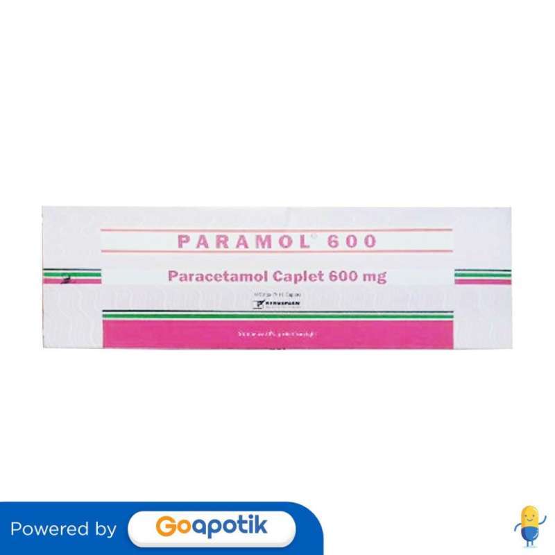 Jual Paramol 600 Mg Box 100 Kaplet Di Seller Apotek Abdillah Farma