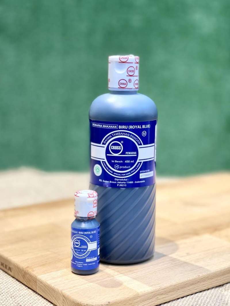 Jual Cross Food Coloring Royal Blue Pewarna Makanan Halal di Seller