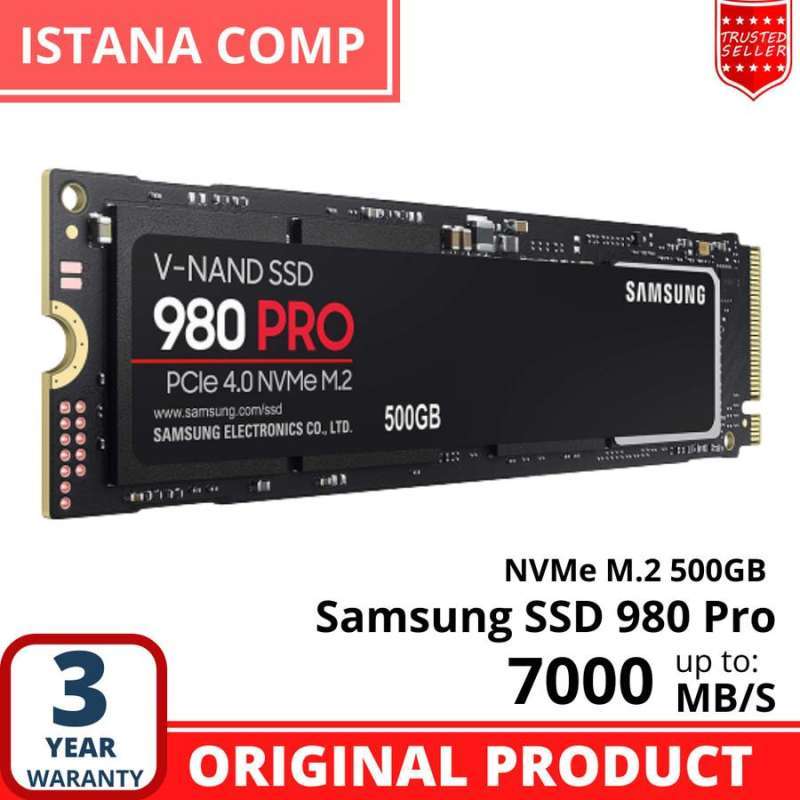 Promo samsung ssd 980 pro nvme m 2 500gb mz v8p500bw diskon 20 di