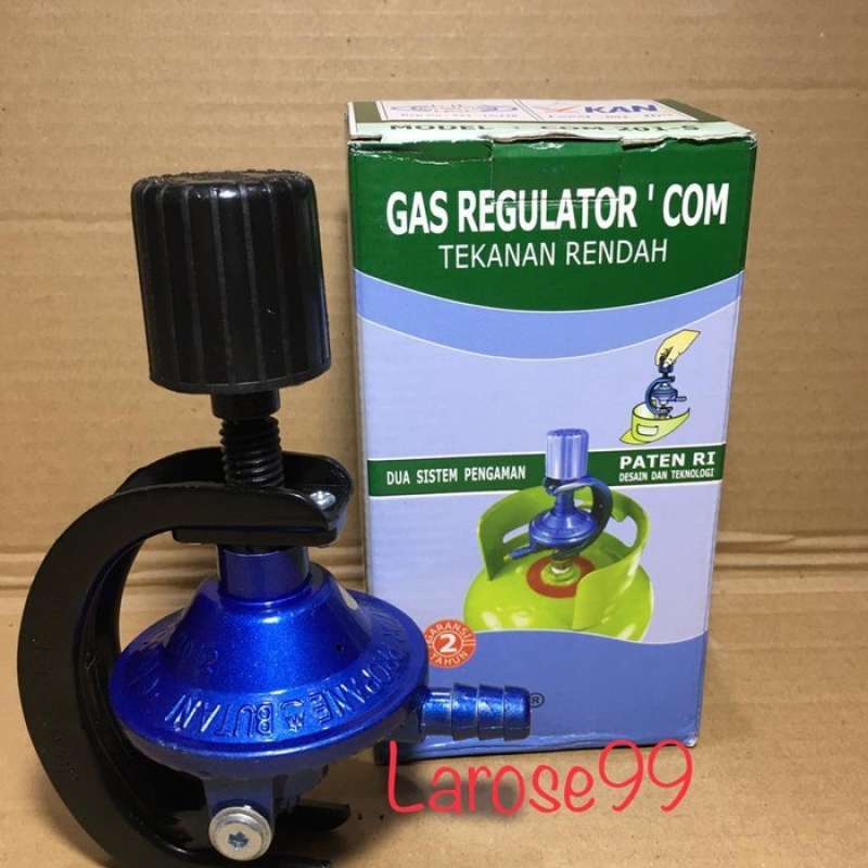 Jual DESTEC Gas Regulator COM 201S Kepala Gas LPG Sistem Putar NON