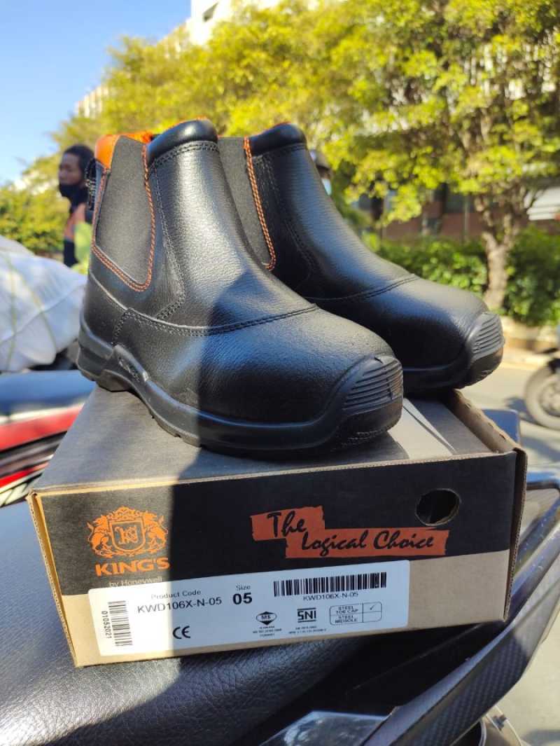 Jual SEPATU SAFETY KINGS HONEYWELL TERBARU TYPE KWD 106 X di Seller