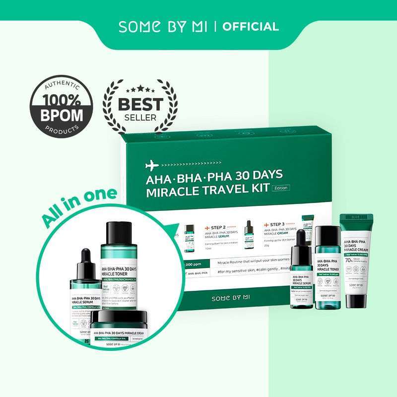 Jual Kit Some By Mi Aha Bha Pha 30 Days Miracle Travel Kit Di Seller ...