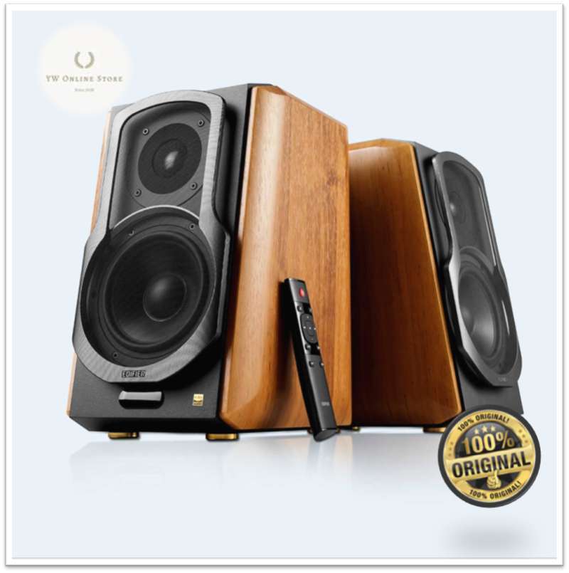 Promo Edifier Speaker Bluetooth HiFi Acoustic Stereo Lossless HiRes