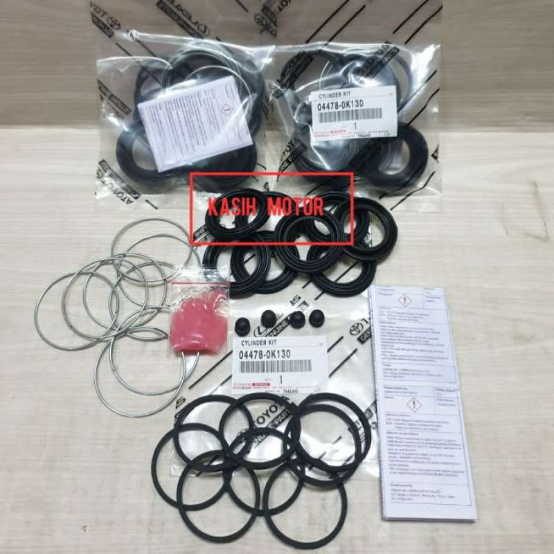 Jual Jual CALIPER KIT FORTUNER HILUX VIGO DOUBLE PISTON ORIGINAL TOYOTA 1SET Murah di Seller