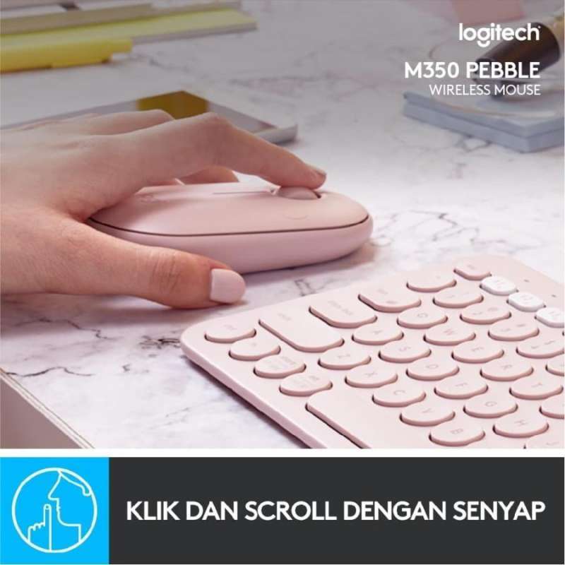 Jual Logitech M350 Pebble Mouse Wireless [original] Di Seller Dityacom ...