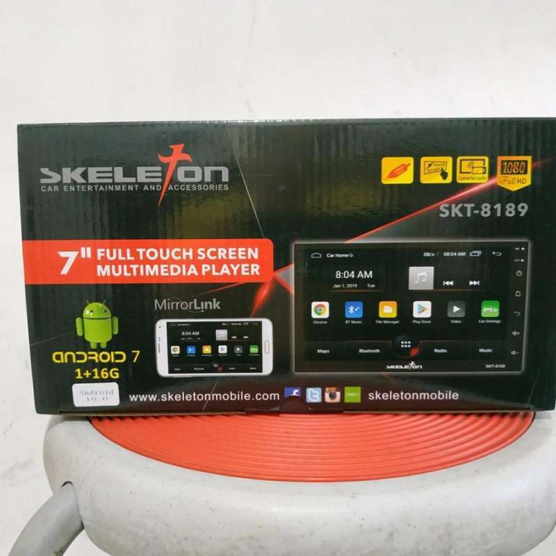 Harga Tape Mobil Android 7 Inch Skeleton 💯 Terbaru, Spesifikasi ...