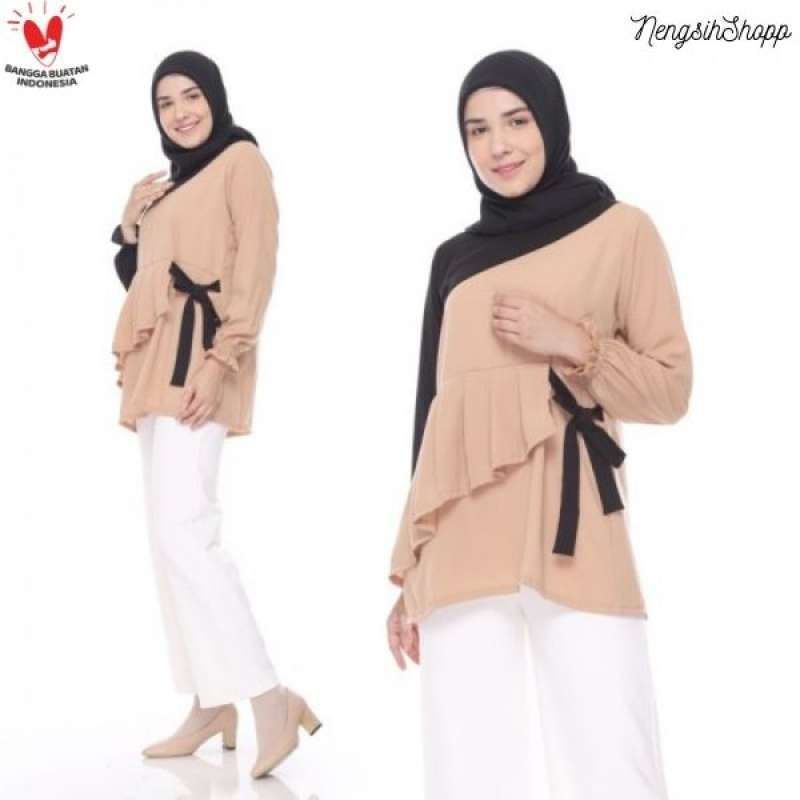 Lengan Panjang Model Baju Atasan Wanita Terbaru 2020 : 40 ...