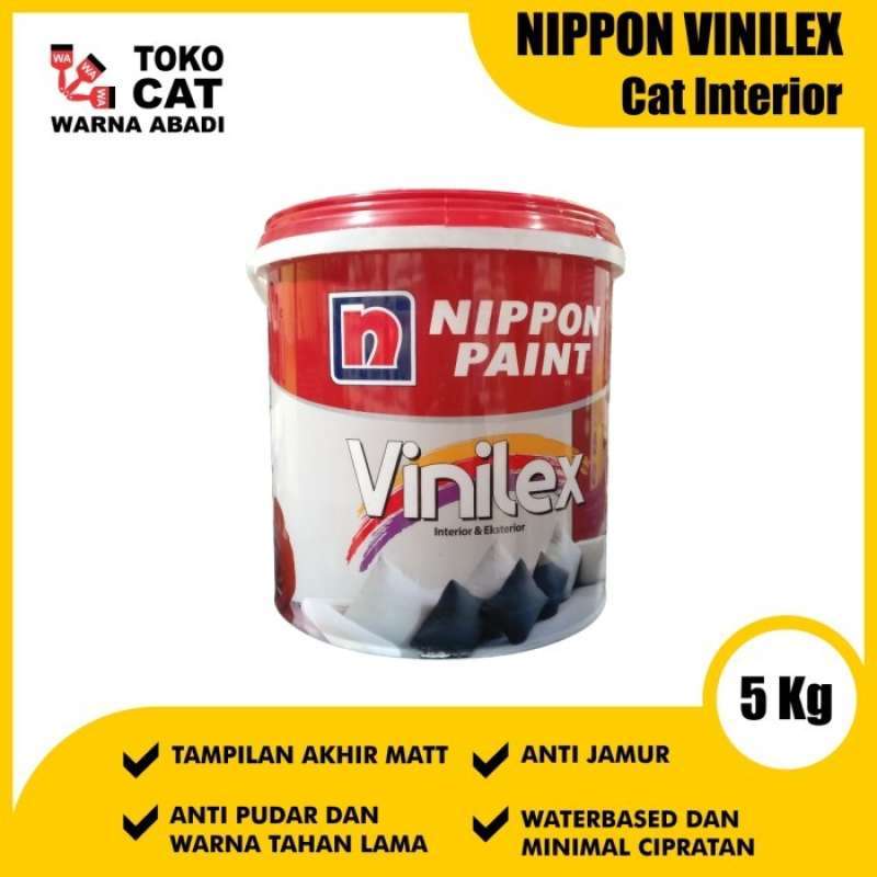 Promo Cat Tembok Nippon Vinilex 5 Kg Diskon 23 Di Seller Ponda Store