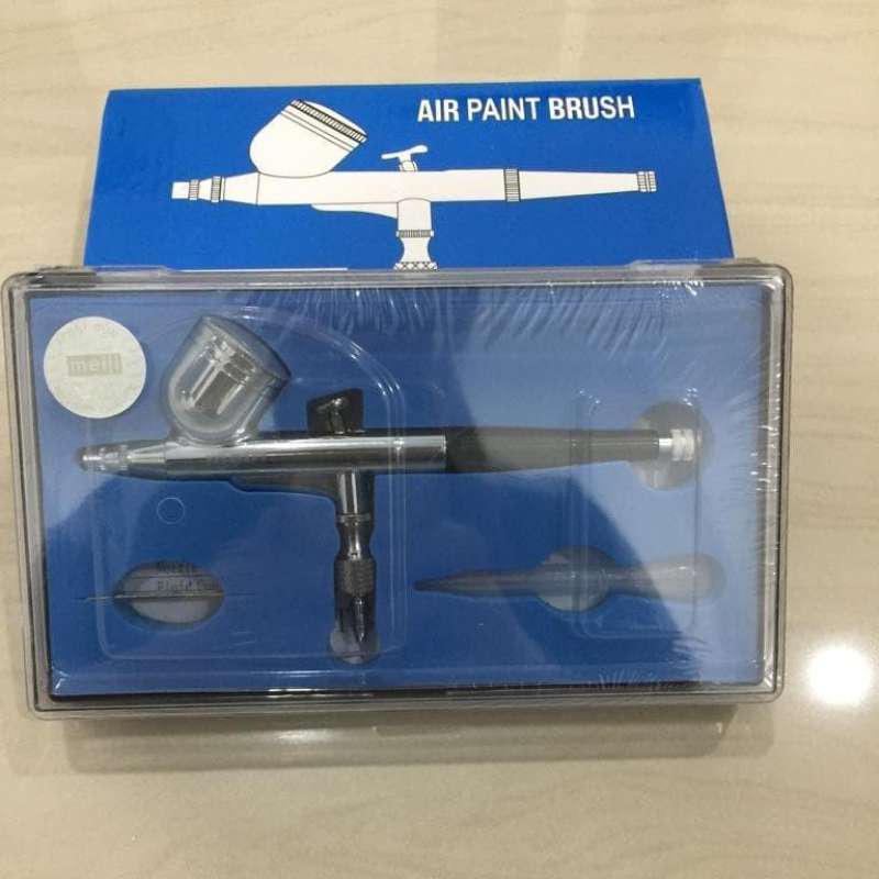Jual spray gun lukis air brush meiji di Seller Selalu Yakin Makmur
