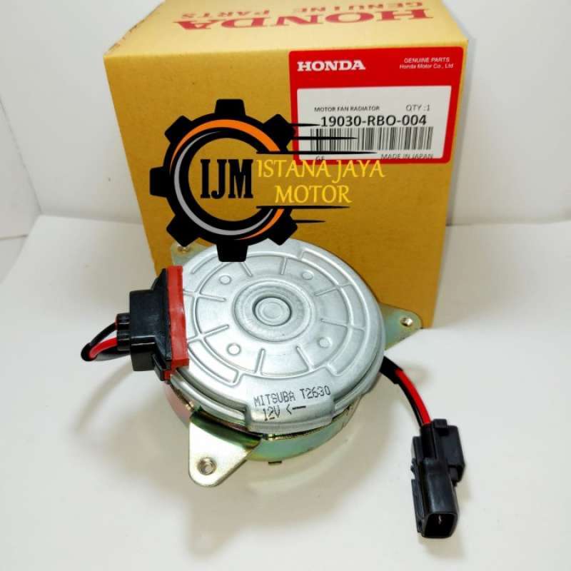 Jual BEST PROMO MOTOR FAN DINAMO RADIATOR HONDA JAZZ RS/BRIO ASLI di