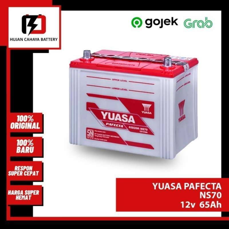 Jual Limited Aki Mobil Yuasa Pafecta Ns70 / Ns - 70 / Ns 70 - Aki Mobil