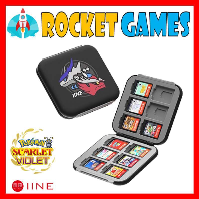 Jual IINE Game Card Case Switch Pokemon Scarlet Violet L749 di