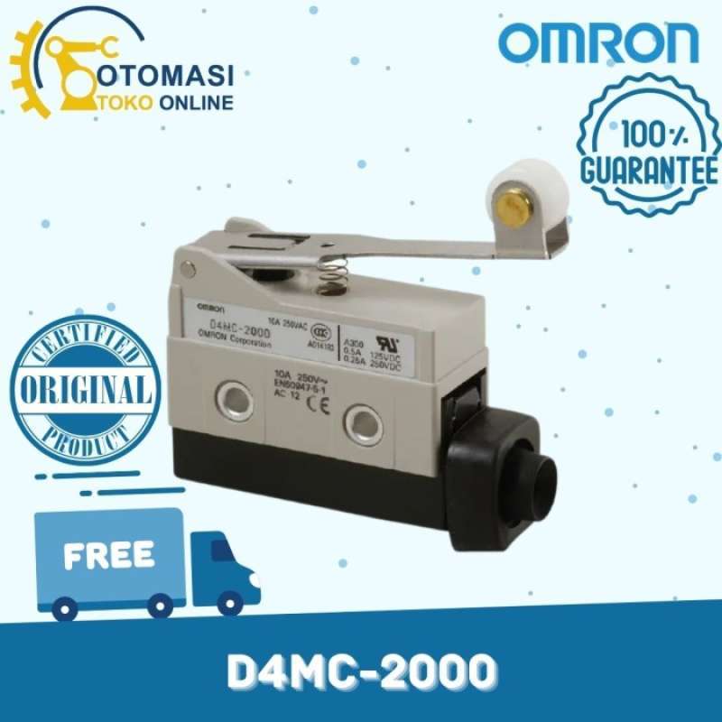 1PZ Omron D4MC-5000 Finecorsa Di Precisione - Nuovo, Spedizione Gratuita - Foto 2
