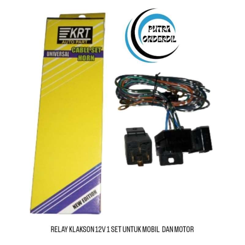 Jual Relay Klakson 12v Set Mobil Motor di Seller TDR Autorace Duren