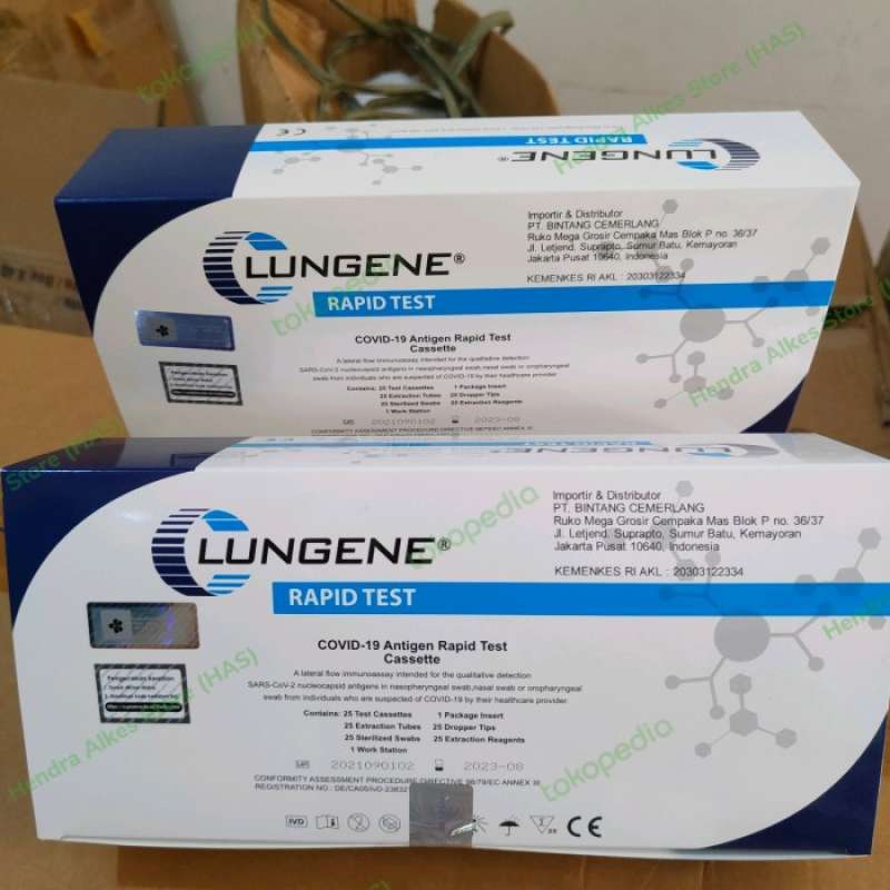 Jual Alat Rapid Test Isi 25pcs Di Seller Nur Nur Toko - Tegal Parang ...