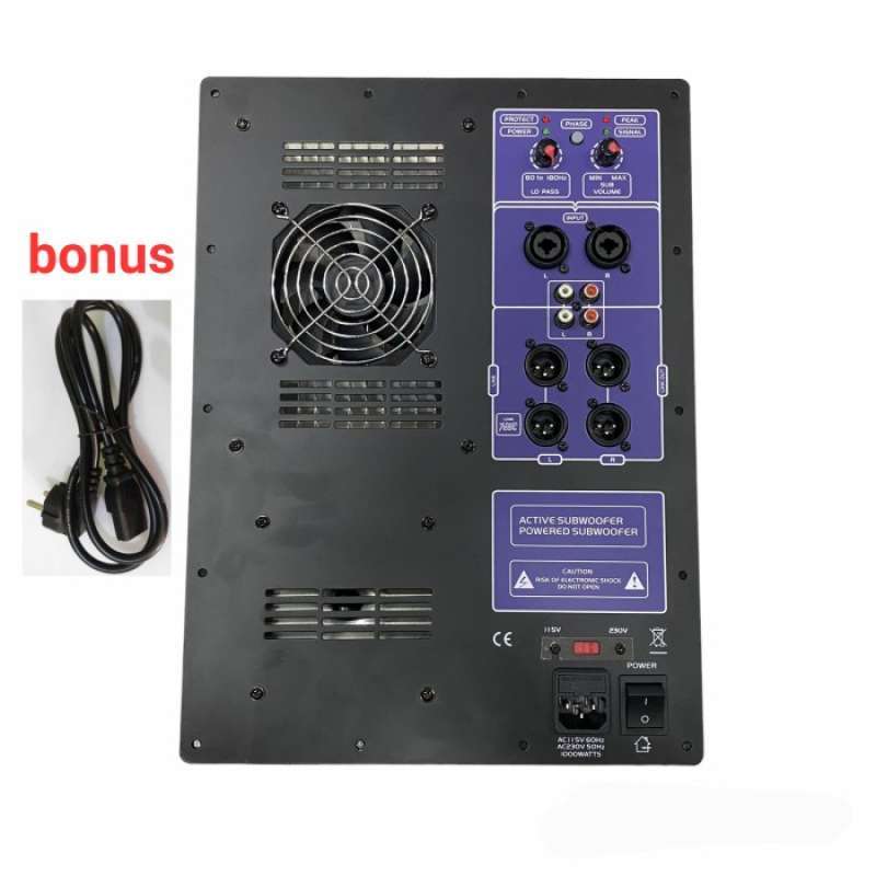 Promo power kit subwoofer class D mantap buat sub ukuran 15 dan 18 inch