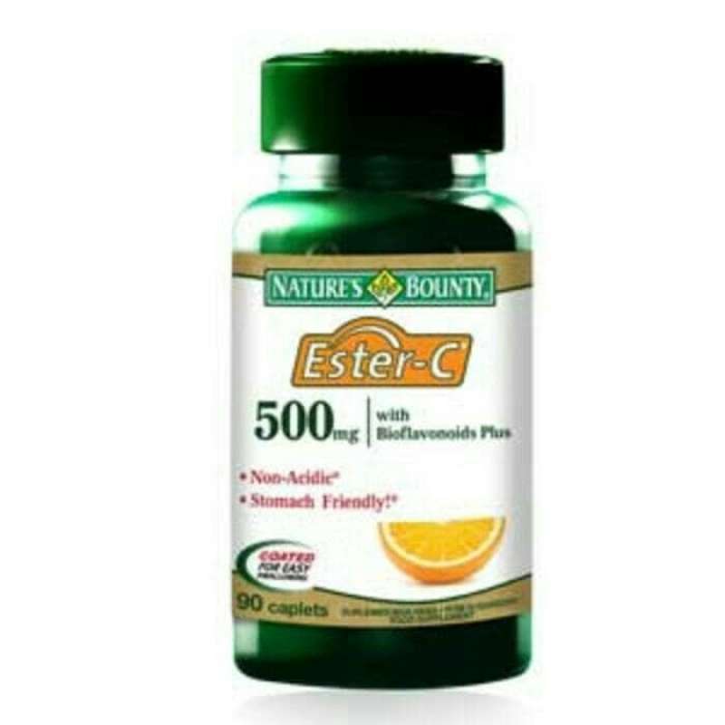 Promo ESTER C 500 NATURE'S BOUNTY ISI 90 VIT C KHUSUS PENDERITA MAAG