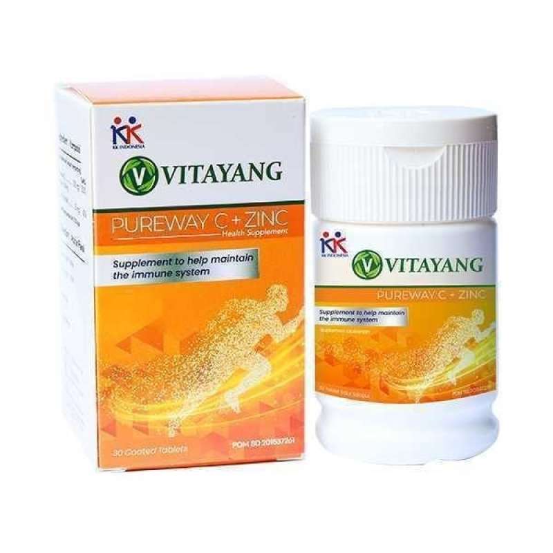 Promo VITAMIN C YANG AMAN UNTUK LAMBUNG 500MG X 30 BUTIR (BUKAN ENERVON