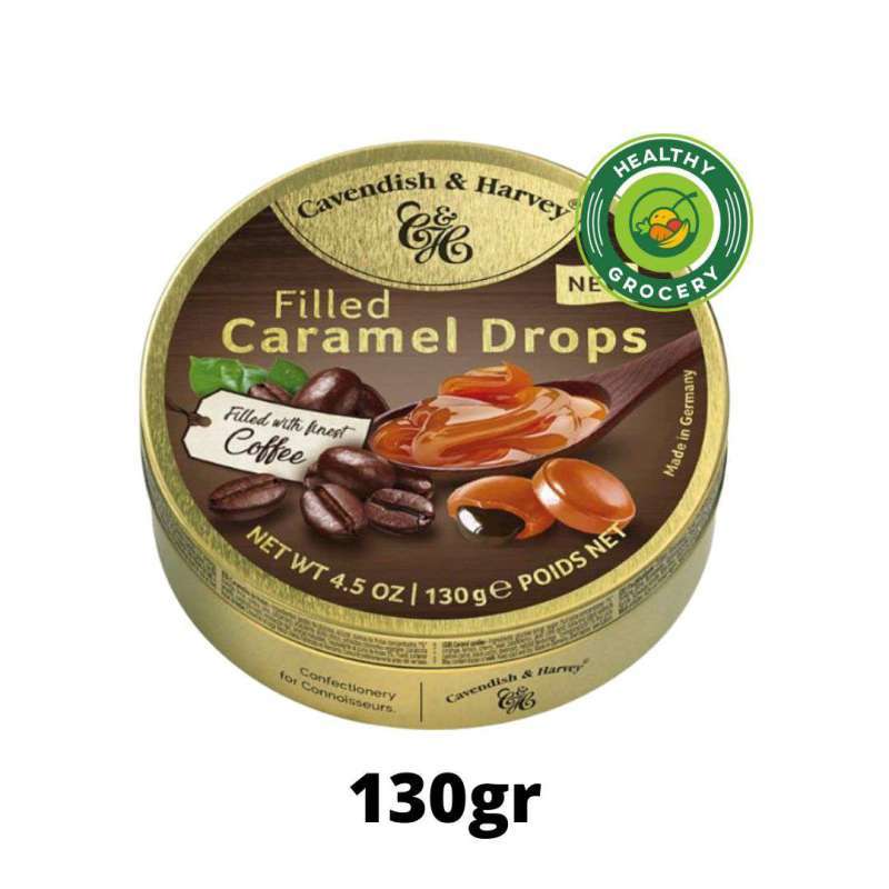 Jual Permen Cavendish And Harvey Caramel Drops Filled With Arabica