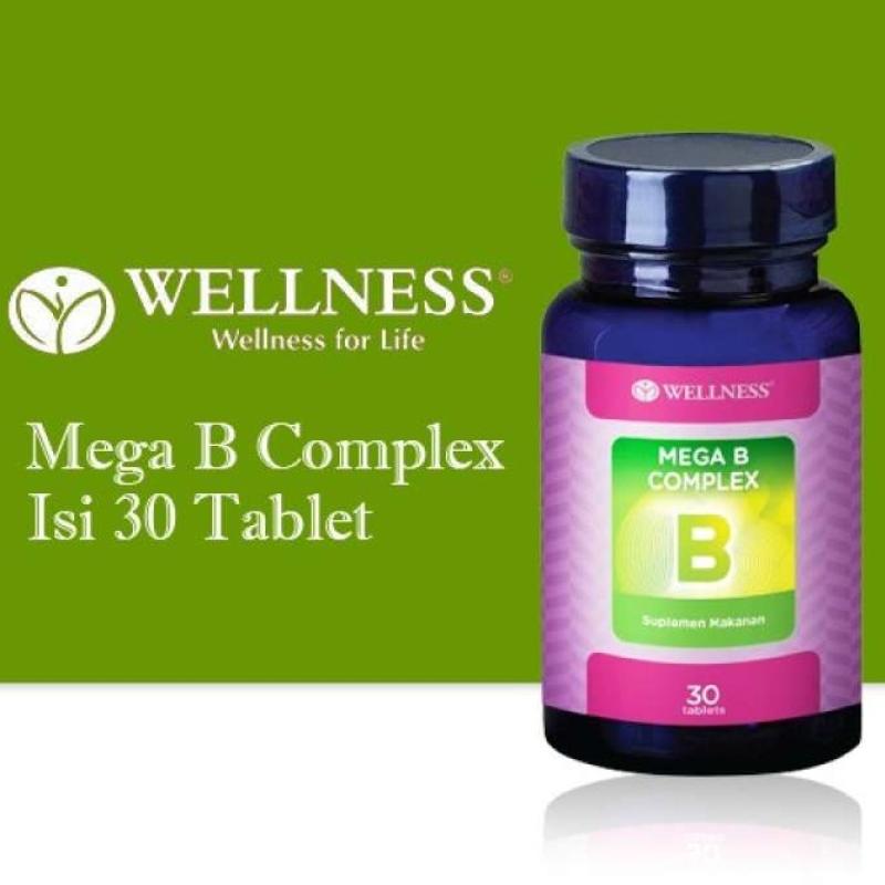 Promo WELLNESS MEGA B COMPLEX 30 TABLET / VITAMIN B / B KOMPLEKS Diskon