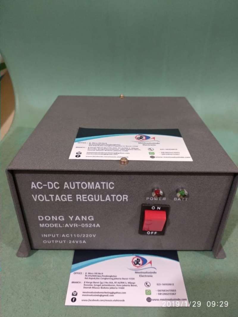 Jual Ac Dc Automatic Voltage Regulator Dong-Yang Avr-0524A 5A di Seller ...