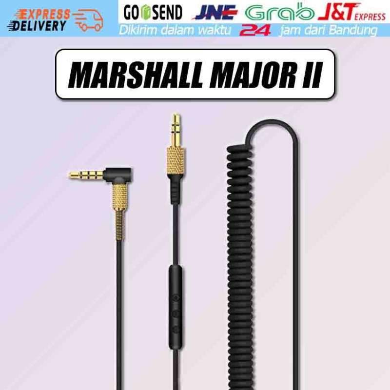 Jual 3m Avpro Replacement Mic Coiled Cable Marshall Major Headphone 3