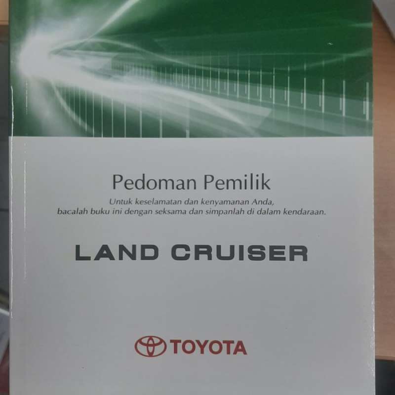 Jual Buku Pedoman / Panduan / Manual Book Toyota Land Cruiser Di Seller
