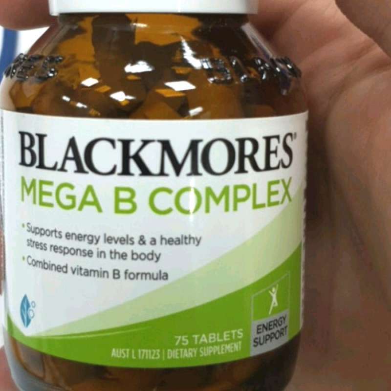 Jual Blackmores Mega B Complex 75 Tablet / Vitamin B Kompleks Di Seller