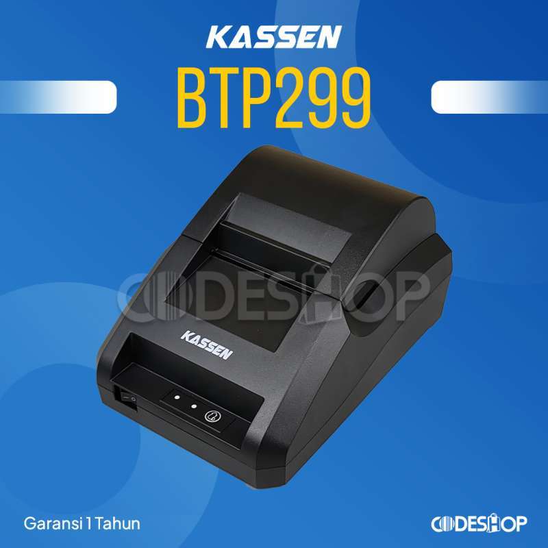 Jual Printer Bluetooth Kassen Btp299 Cetak Struk Kasir Thermal 58 Mm