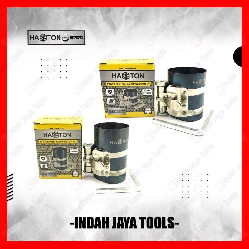 Jual HASSTON Piston Ring Compressor 3 4 Inch Alat Buka Press Piston Seher di Seller Indah Jaya