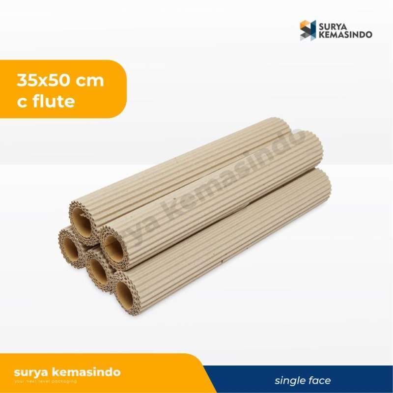 Jual Single Face 35x50 Cm( C Flute ) Singleface/corrugatedbox/karton