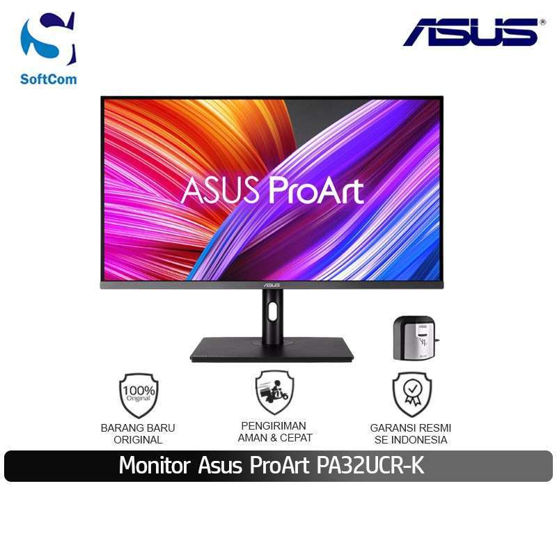 Jual Monitor Asus ProArt PA32UCRK [32 IPS 4K / 98 DCIP3 / USBC