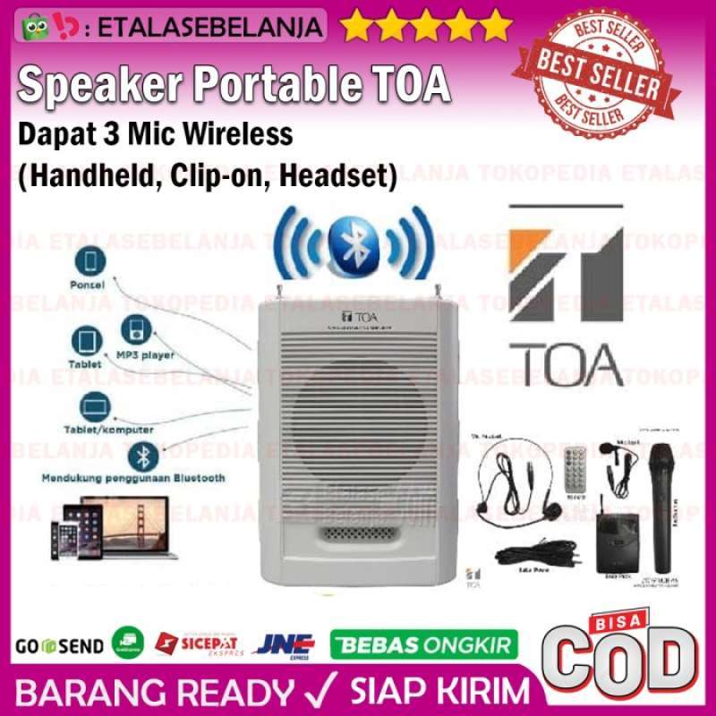 Promo TOA ZWG10CBAS PORTABLE SOUND SYSTEM Diskon 23 di Seller