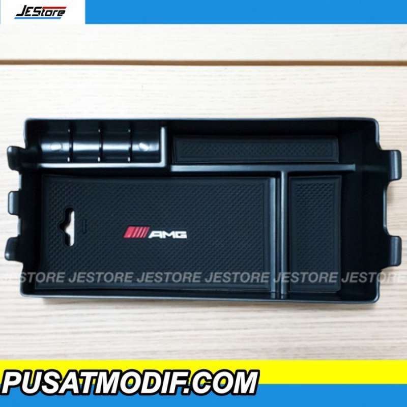 Organizzatore Console Centrale Per Mercedes Classe E, GLC E Classe C - Portabevande E Vanity ABS