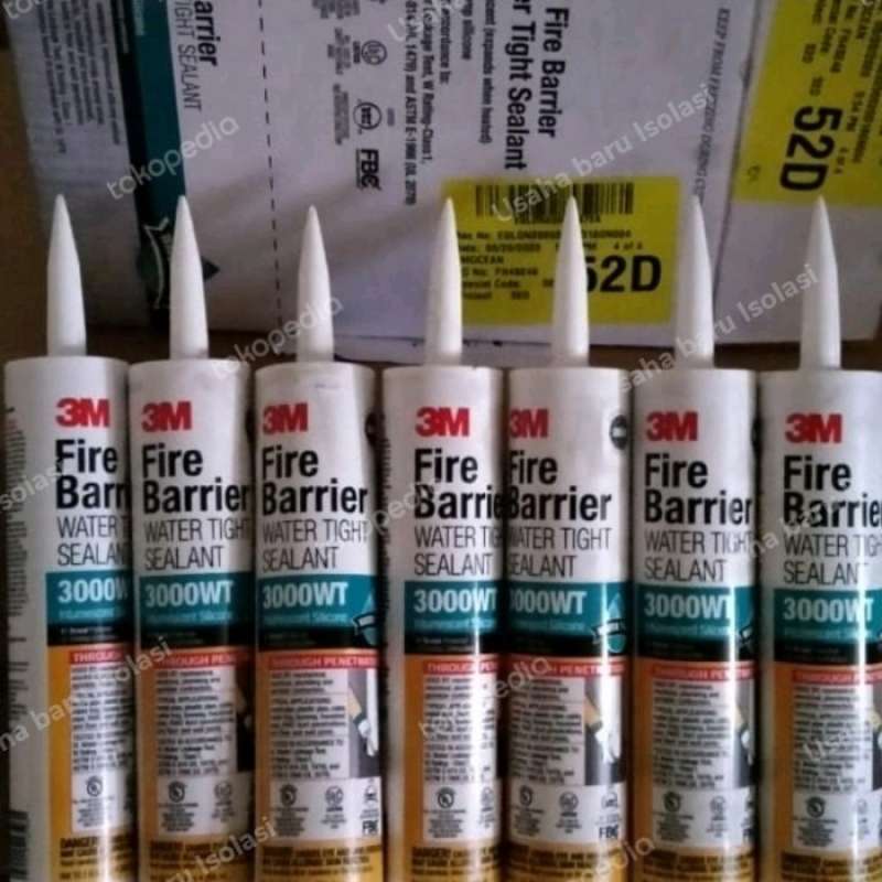 Promo 3M Fire Barrier Water Tight Sealant 3000WT Multicolor Diskon 23