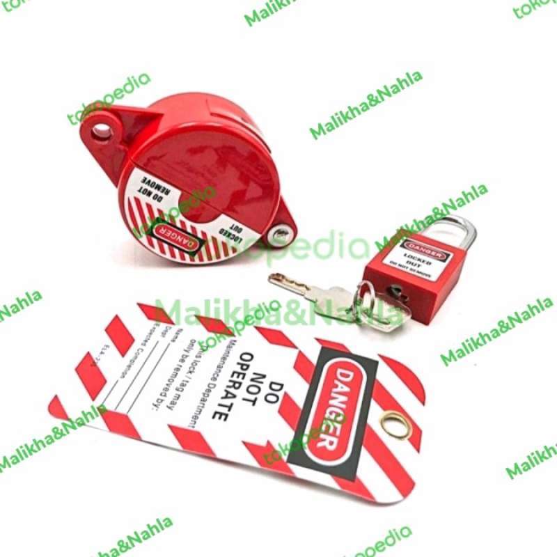 Promo Lockout Tagout Device Rotating Gate Valve Lockout Device Diskon