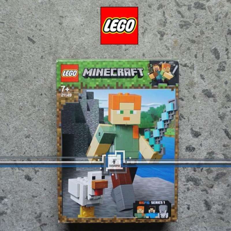 Jual Lego Minecraft 21149 Minecraft Alex Bigfig With Chicken Di Seller Toysgraphy Official Store 