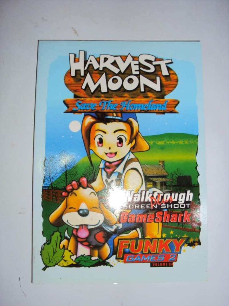 Jual Buku Panduan Game Harvest Moon Save The Homeland Guide B. Indo PS2