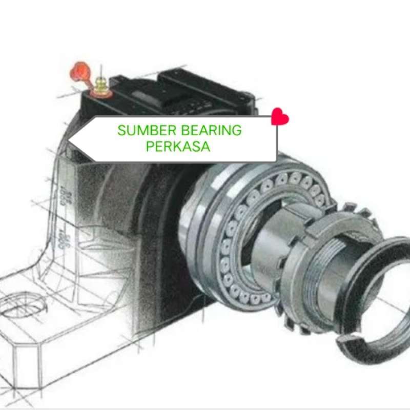 Promo Pillow Block SN 507 As 30 mm komplit bearing dan adapter merk ASB
