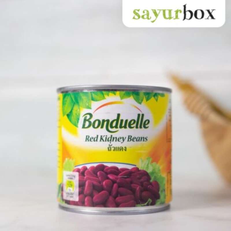 Jual Bonduelle Red Kidney Beans Kaleng 400 gram Sayurbox JKT di