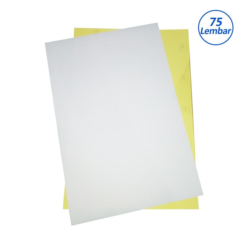 Jual INDOPAPER Kertas Sticker HVS [21.8 X 32.5 cm/75