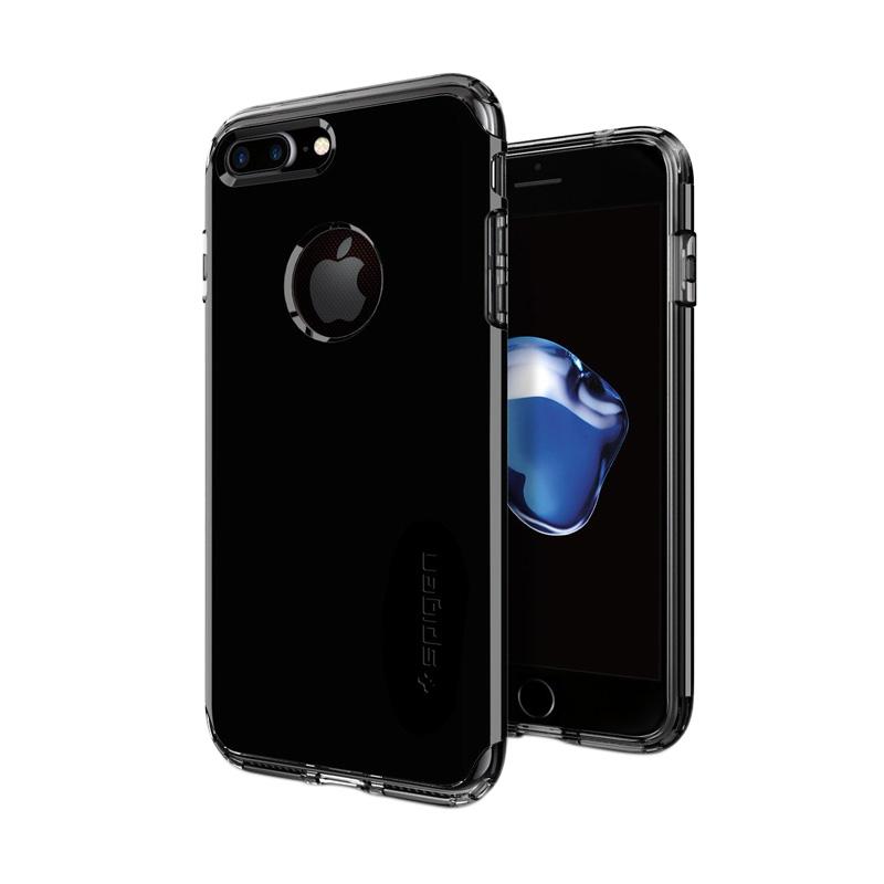 jual spigen hybrid armor casing for iphone 7 jet black jual spigen hybrid armor casing for iphone 7 jet black