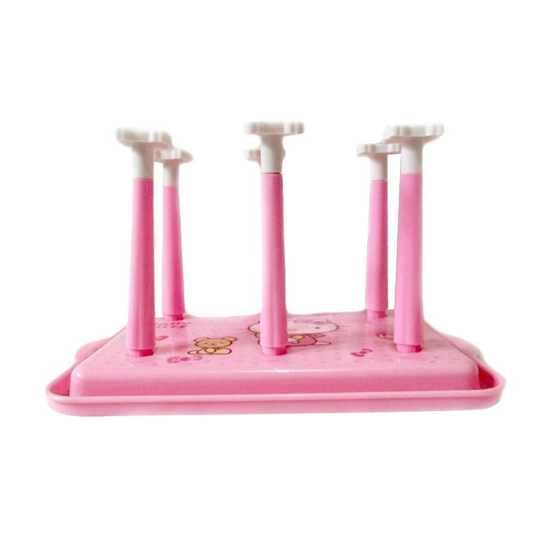 Jual Hello Kitty Cute HK Rak Gelas Pink White Online Jual Hello Kitty Cute HK Rak Gelas Pink White Online