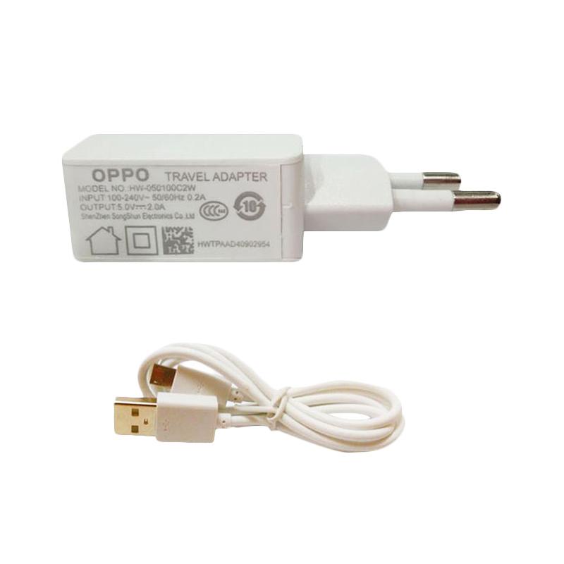 Jual Oppo Kabel Data Original Micro USB Kabel Data - Putih
