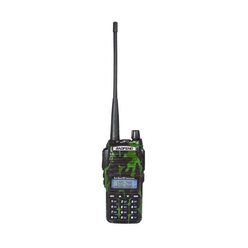 Jual Baofeng UV-82 Ca   mo Army Walkie Talkie Walky Talky HT Radio UV82
