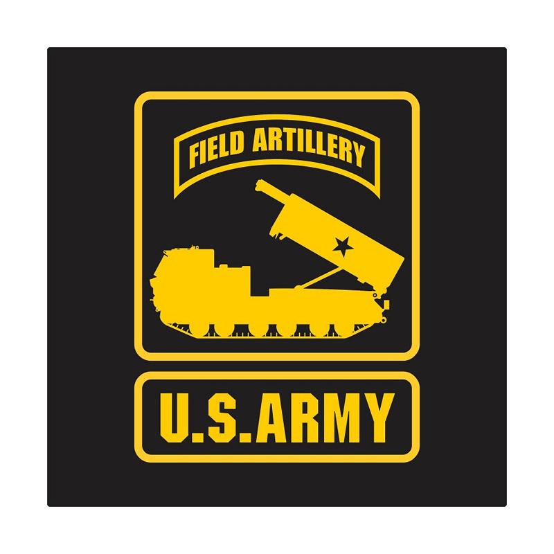 Jual Kyle US Army Field Artillery MLRS Cutting Sticker di Seller Kyle