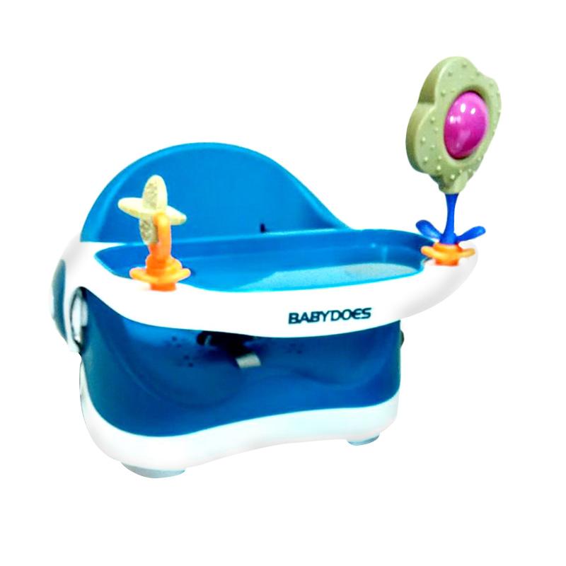 Jual BabyDoes BD7340 Booster Seat Kursi Makan Bayi - Blue 